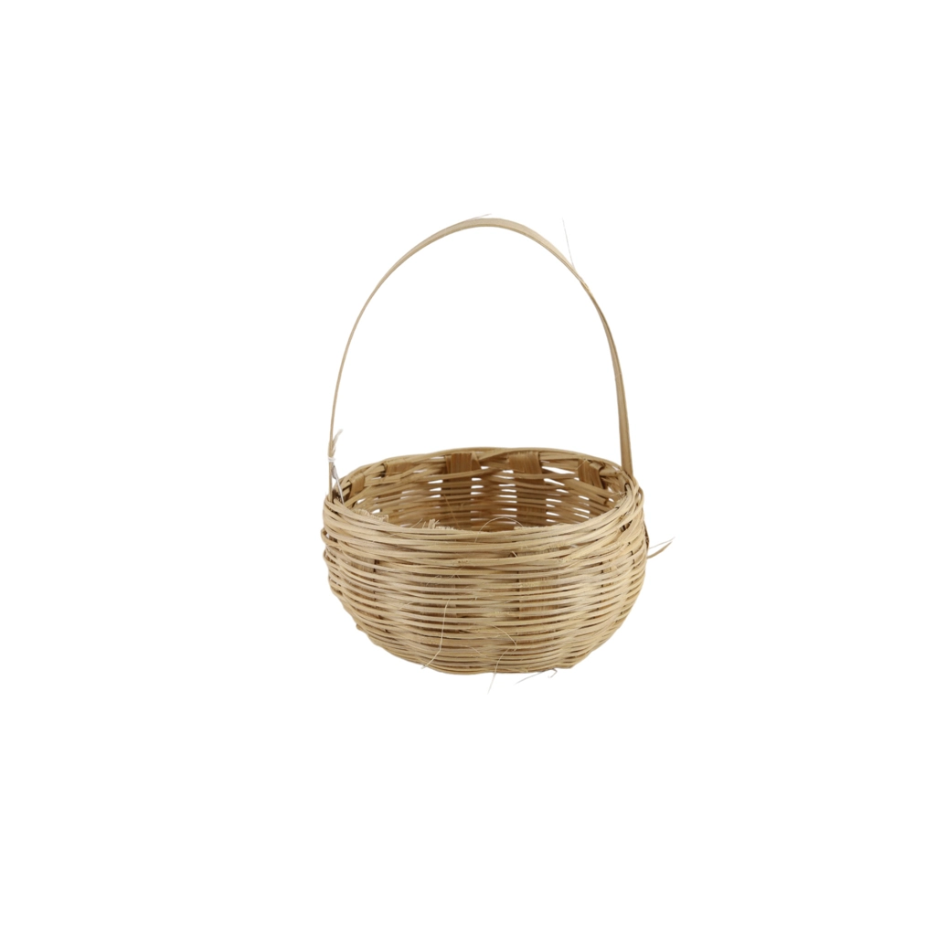 Bamboo Basket with Handle(small)